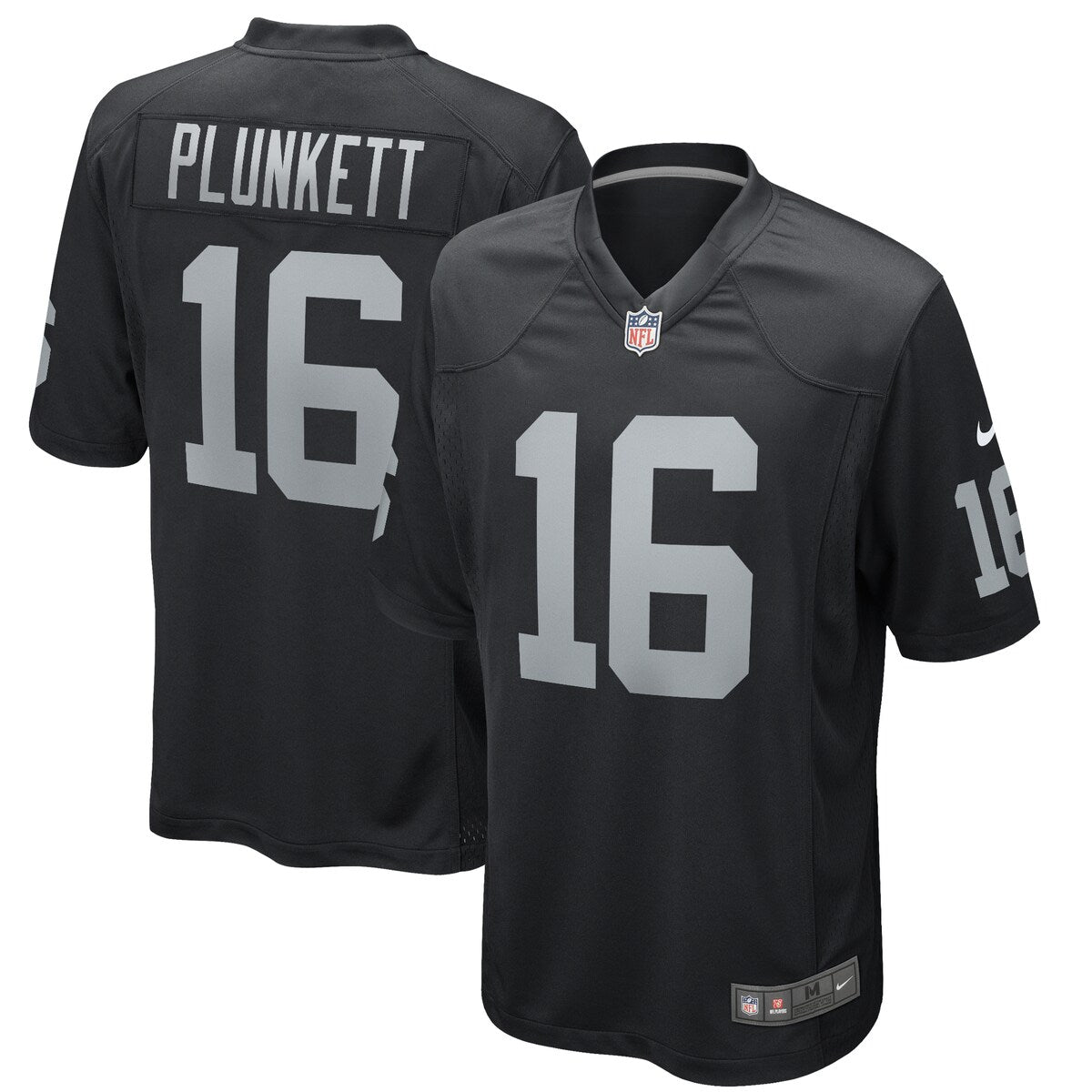 Jim Plunkett Las Vegas Raiders Nike Game Retired Player Jersey Black