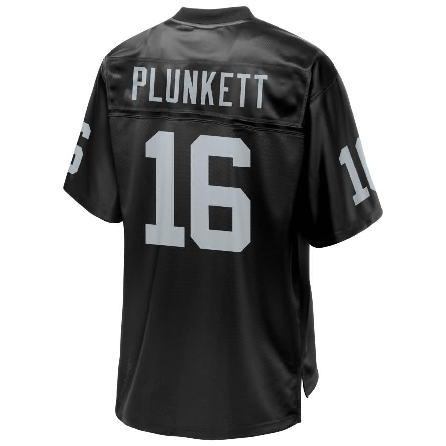Jim Plunkett Oakland Raiders Nfl Pro Line Retired Team Player Jersey Black