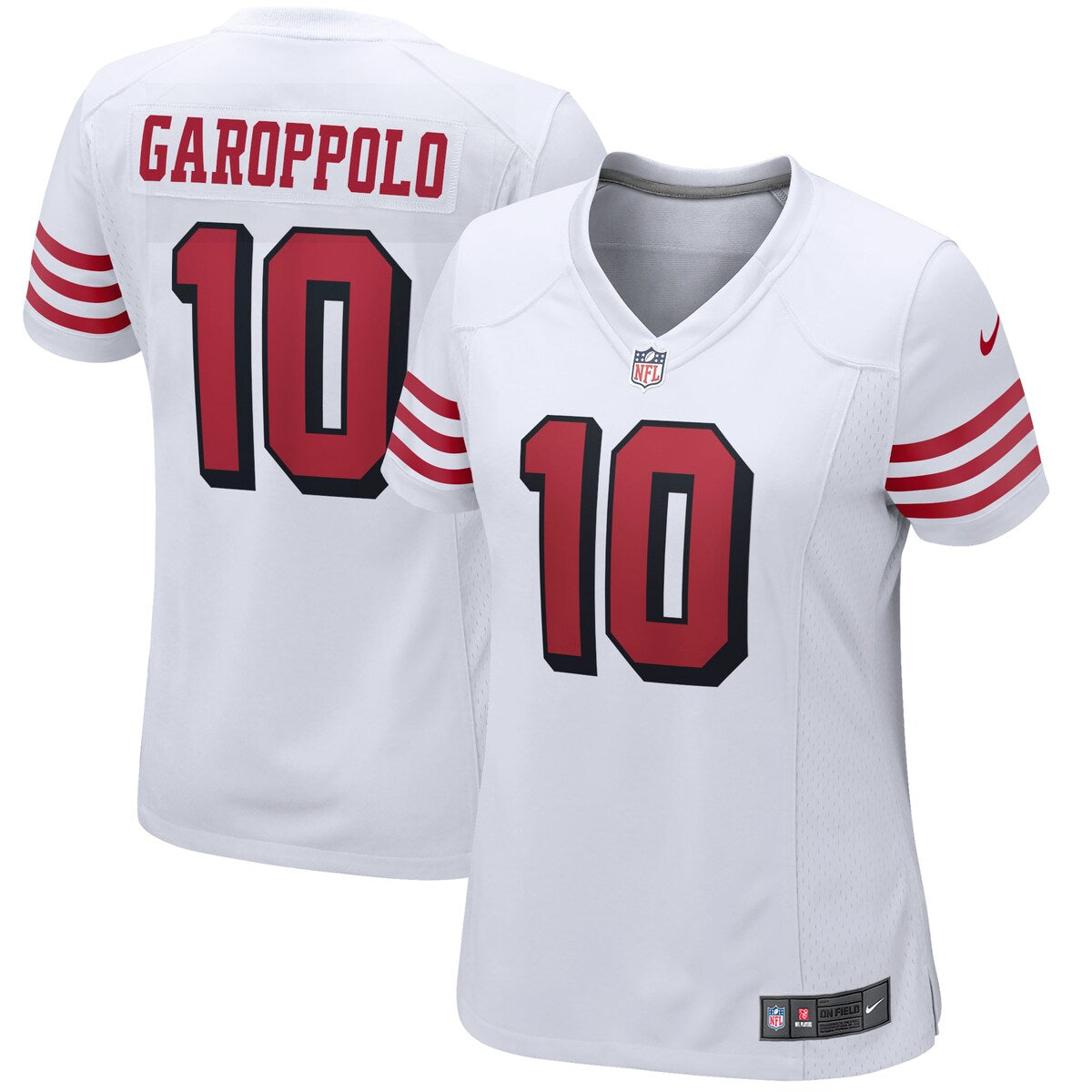 Jimmy Garoppolo San Francisco 49ers Nike Womens Alternate Game Player Jersey White