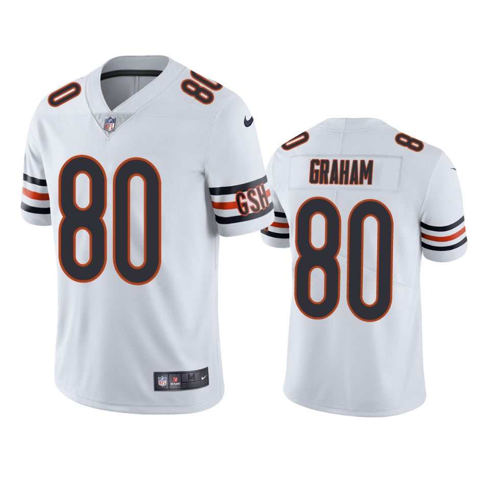 Jimmy Graham Chicago Bears White Vapor Limited Jersey
