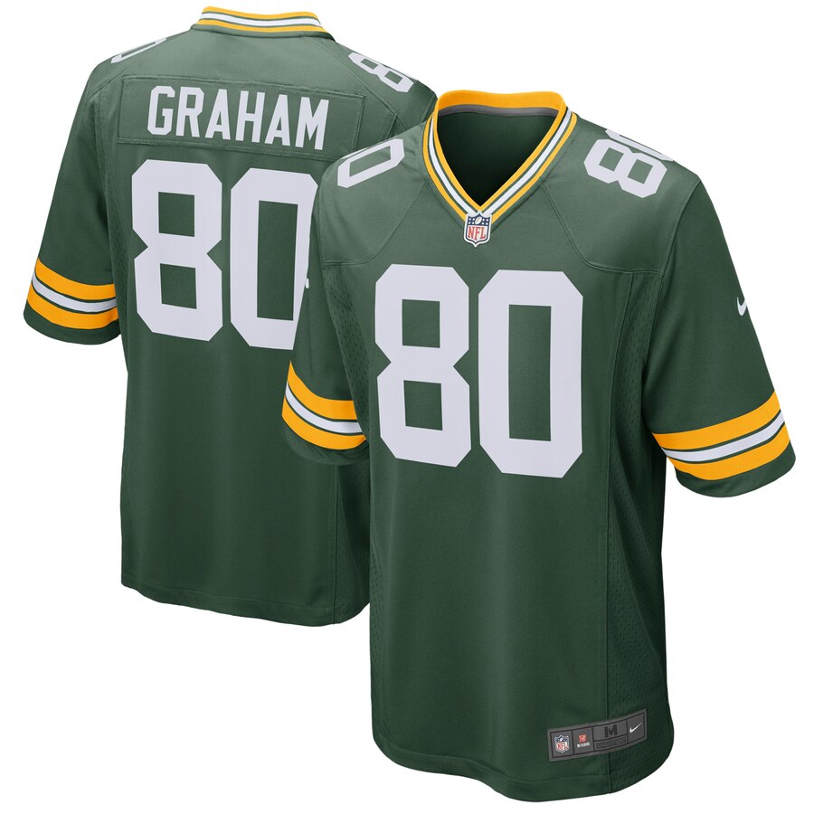 Jimmy Graham Green Bay Packers Nike Game Jersey Green