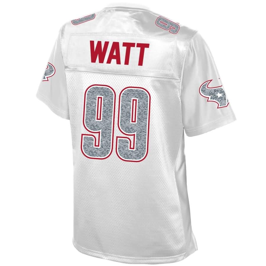 Jj Watt Houston Texans Nfl Pro Line Womens White Out Fashion Jersey White