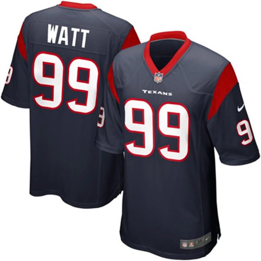 Jj Watt Houston Texans Nike Youth Limited Jersey Navy Blue