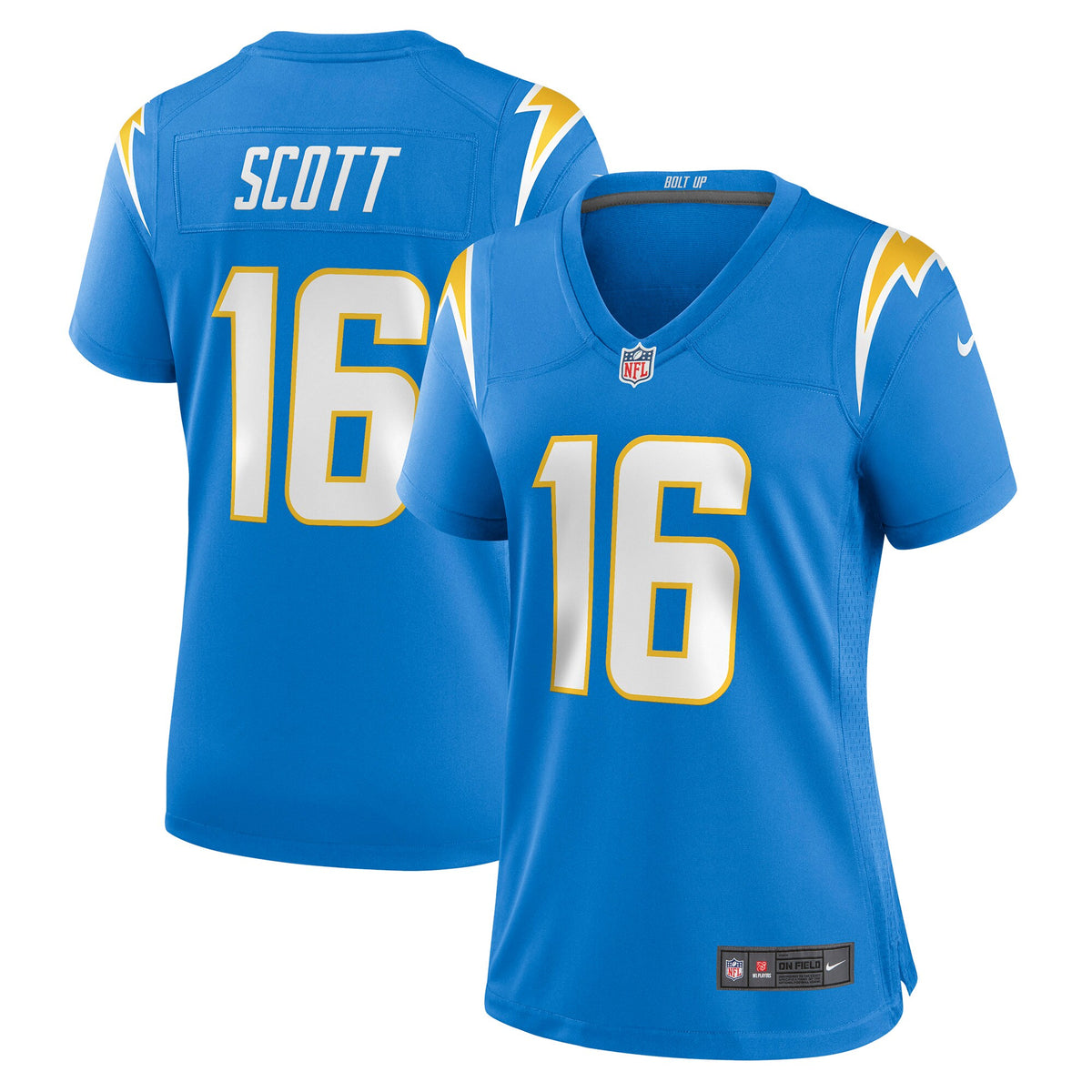 Jk Scott Los Angeles Chargers Nike Womens Game Jersey Powder Blue