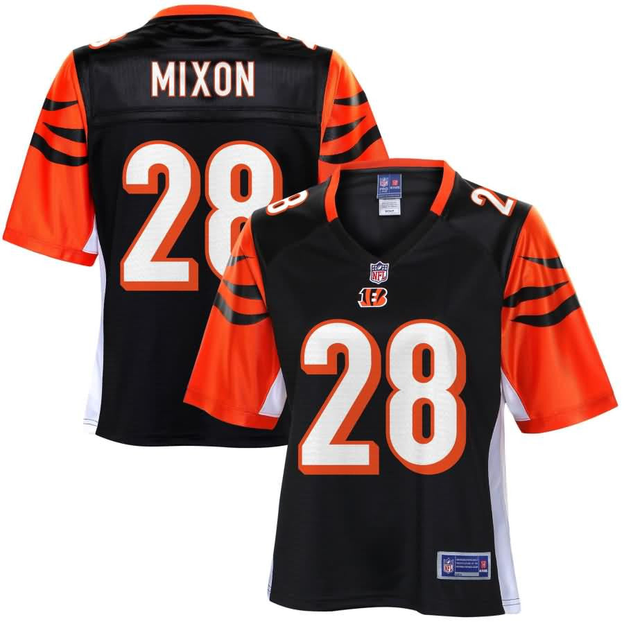 Joe Mixon Cincinnati Bengals Nfl Pro Line Womens Player Jersey Black