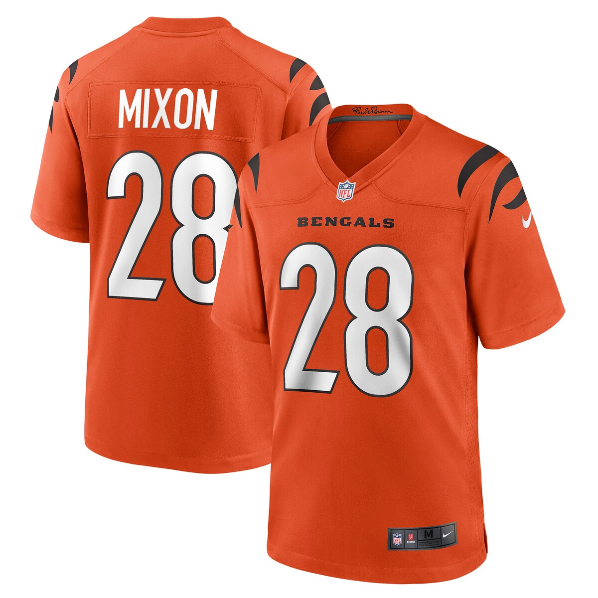 Joe Mixon Cincinnati Bengals Nike Game Jersey Orange