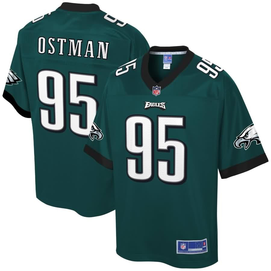 Joe Ostman Philadelphia Eagles Nfl Pro Line Game Jersey Midnight Green
