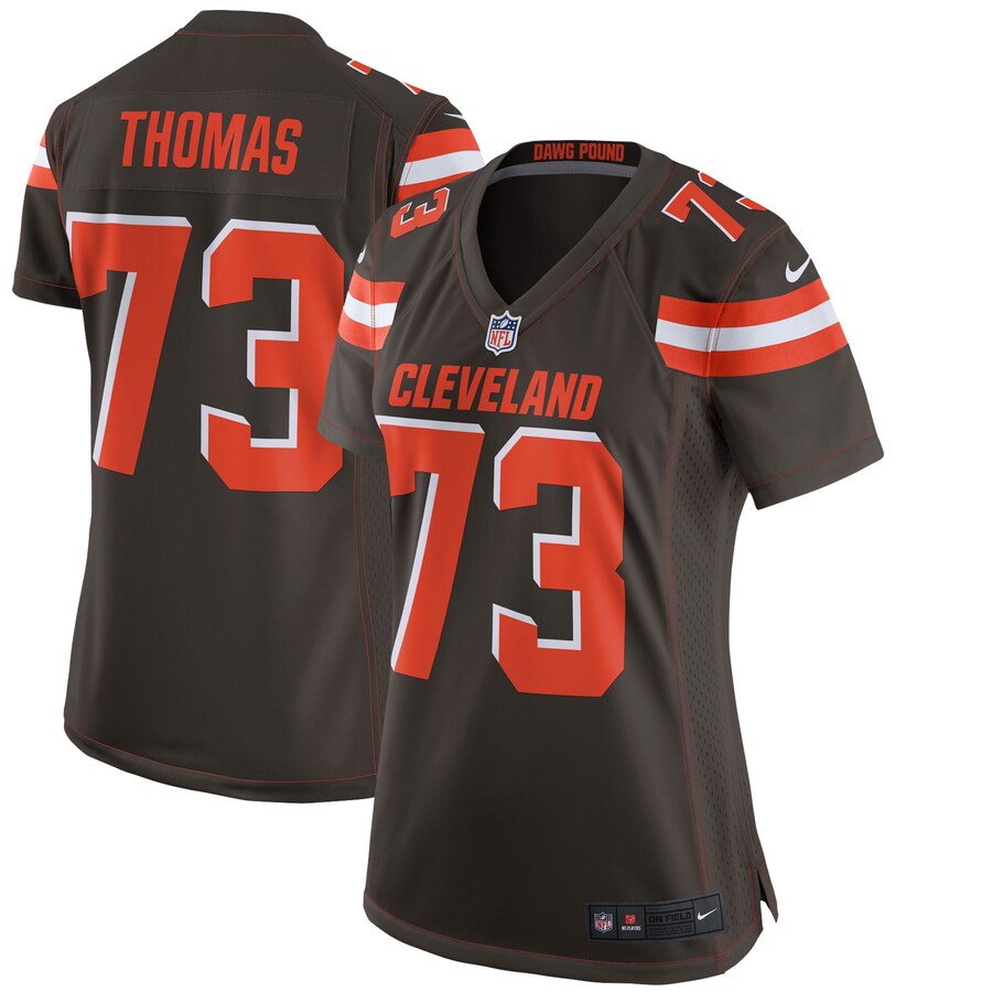 Joe Thomas Cleveland Browns Nike Womens Game Jersey Brown