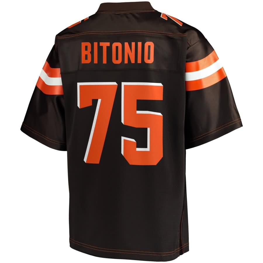 Joel Bitonio Cleveland Browns Nfl Pro Line Player Jersey Brown