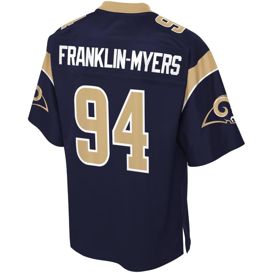 John Franklin myers Los Angeles Rams Nfl Pro Line Player Jersey Navy