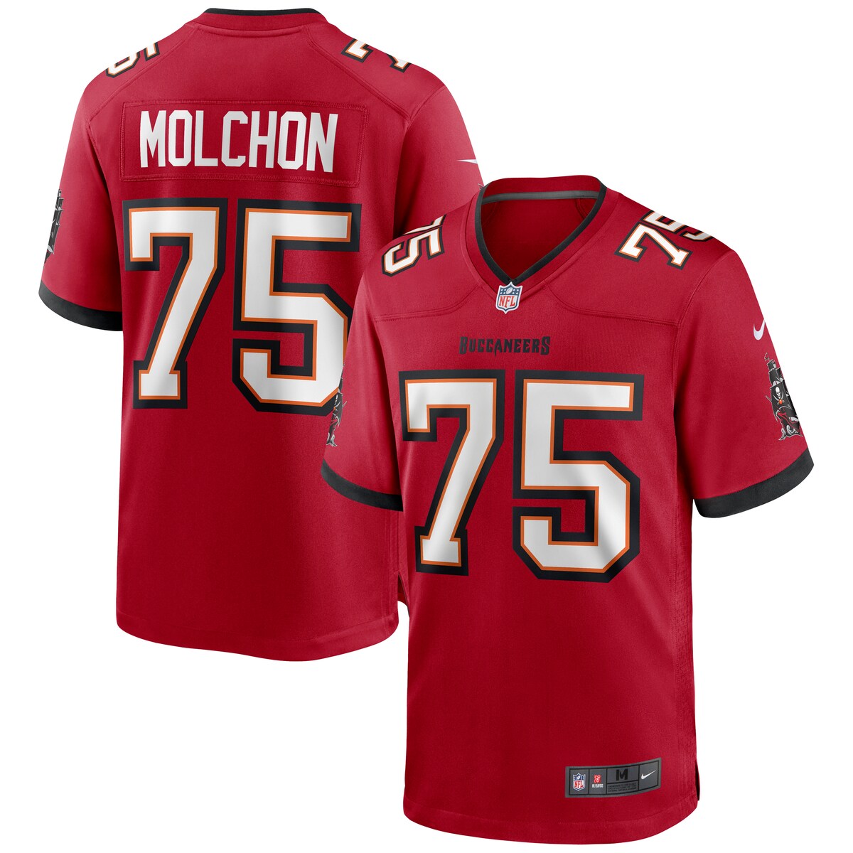 John Molchon Tampa Bay Buccaneers Nike Game Jersey Red