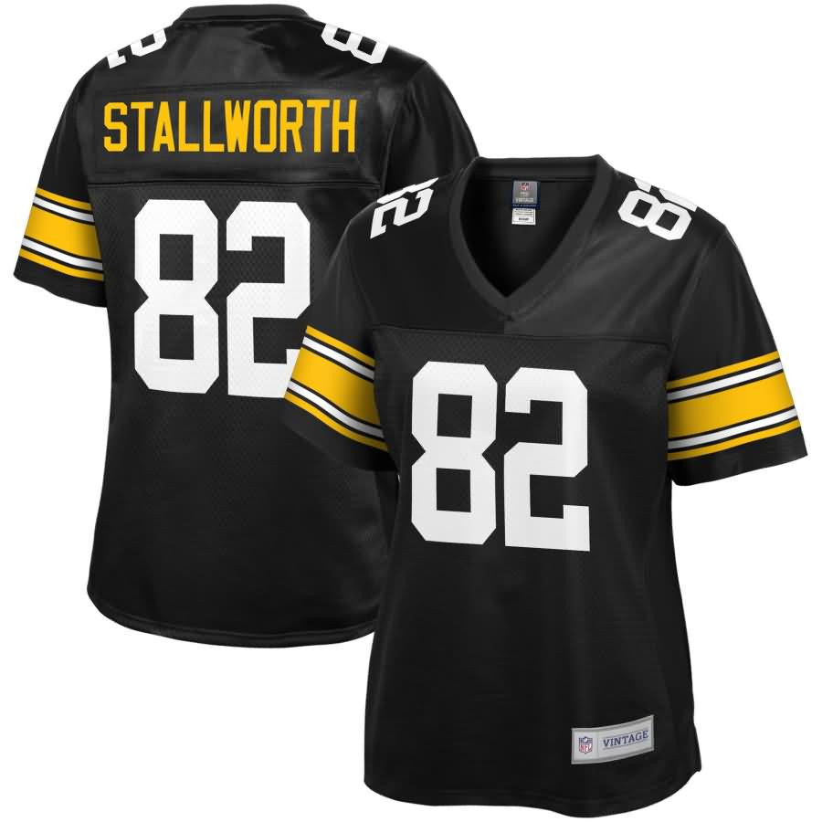 John Stallworth Pittsburgh Steelers Nfl Pro Line Womens Retired Player Jersey Black