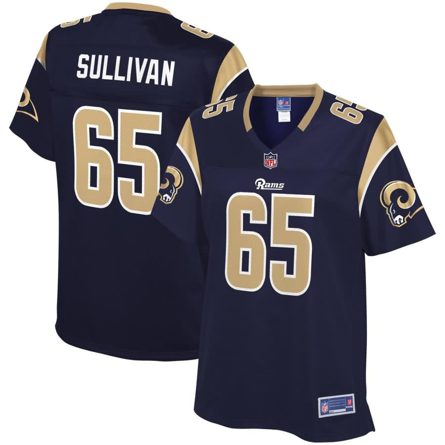 John Sullivan Los Angeles Rams Nfl Pro Line Womens Player Jersey Navy