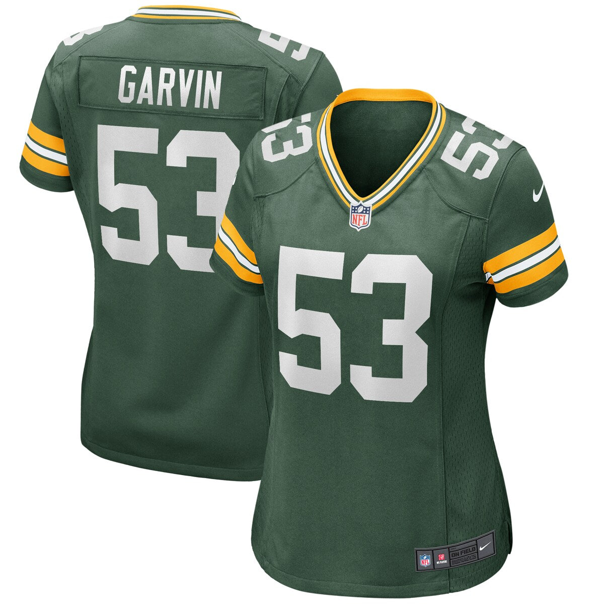 Jonathan Garvin Green Bay Packers Nike Womens Game Jersey Green