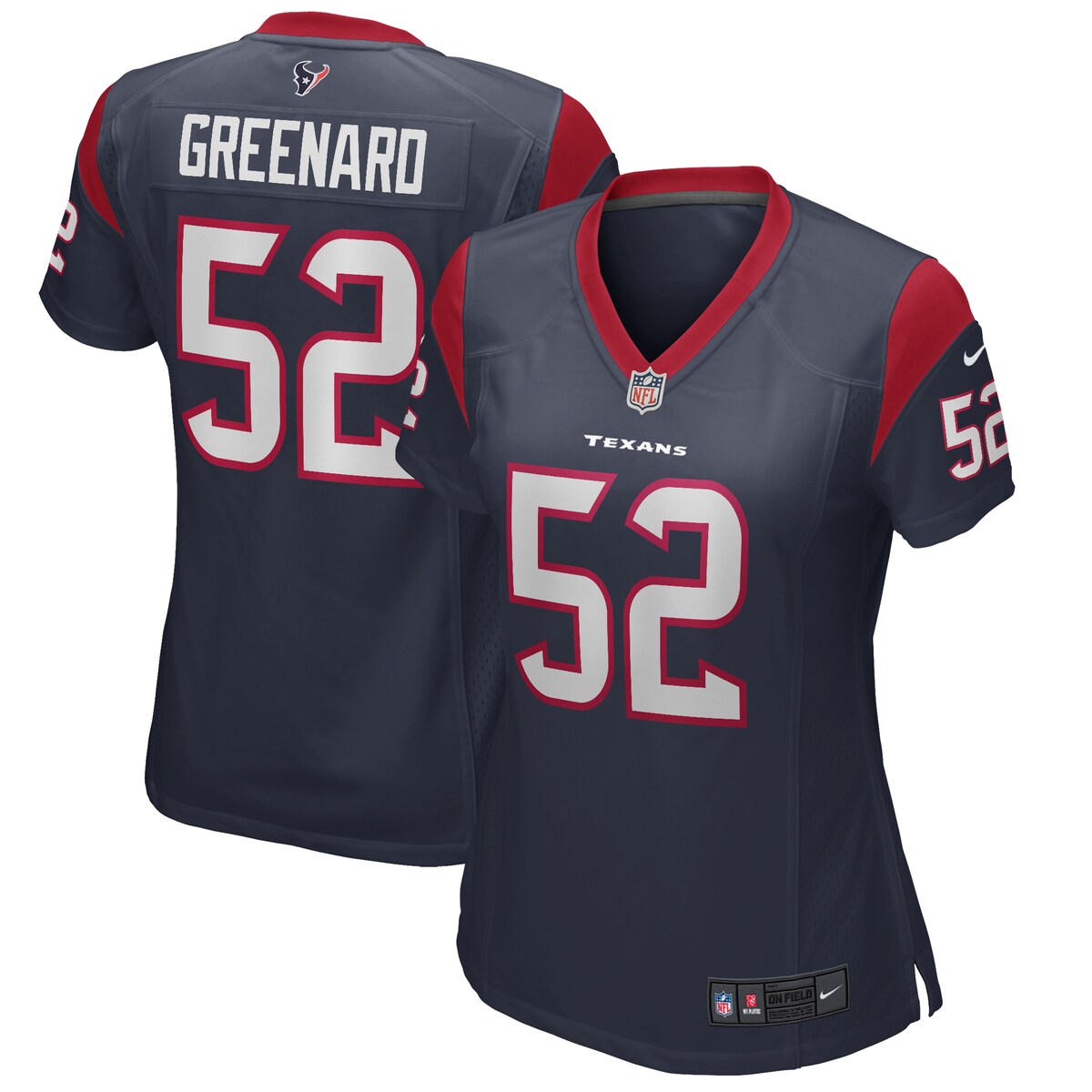 Jonathan Greenard Houston Texans Nike Womens Game Jersey Navy