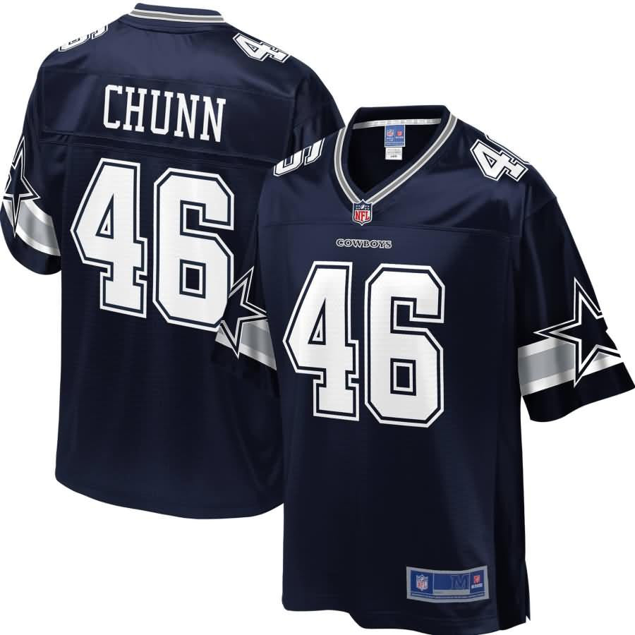 Jordan Chunn Dallas Cowboys Nfl Pro Line Youth Player Jersey Navy