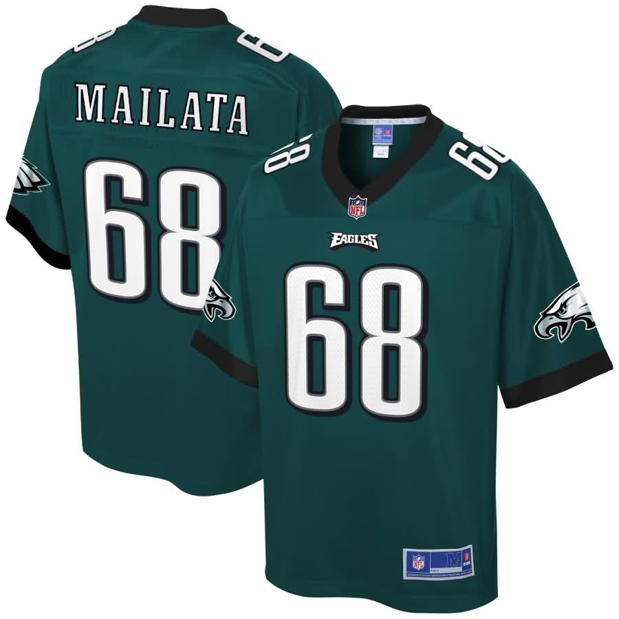 Jordan Mailata Philadelphia Eagles Nfl Pro Line Youth Player Jersey Midnight Green