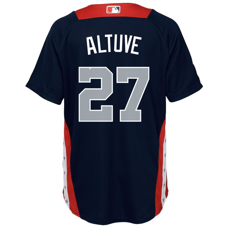 Jose Altuve American League Majestic Youth 2018 Mlb All star Game Home Run Derby Player Jersey Navy