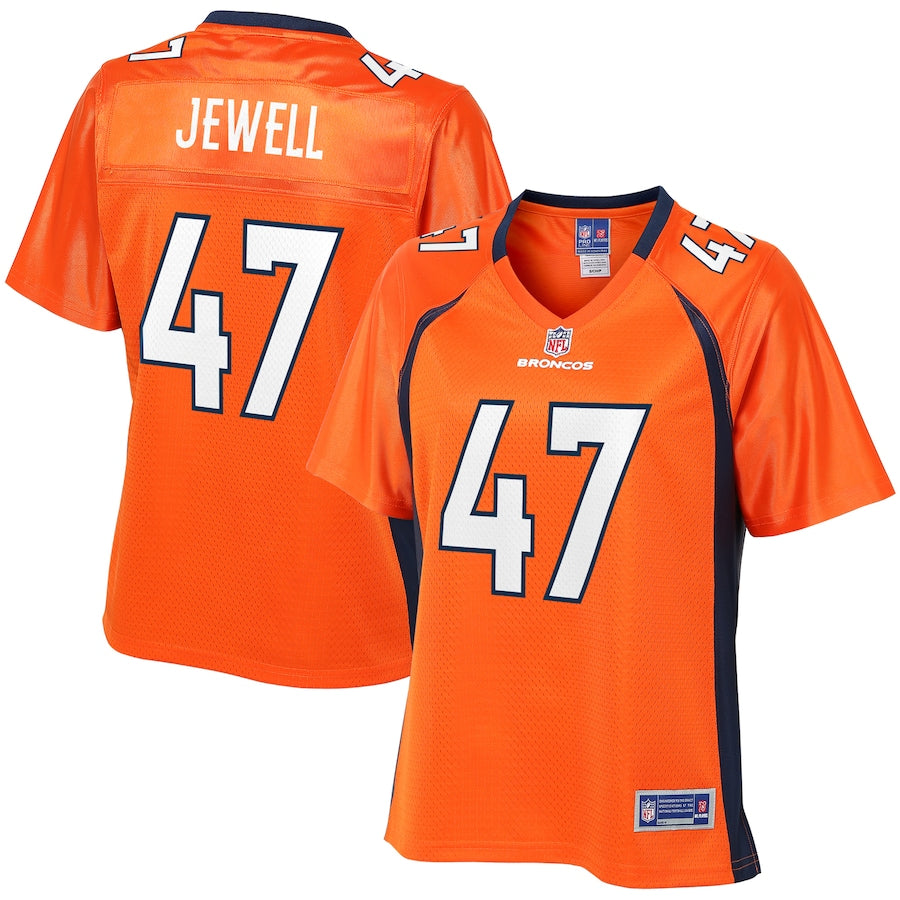 Josey Jewell Denver Broncos Nfl Pro Line Womens Player Jersey Orange