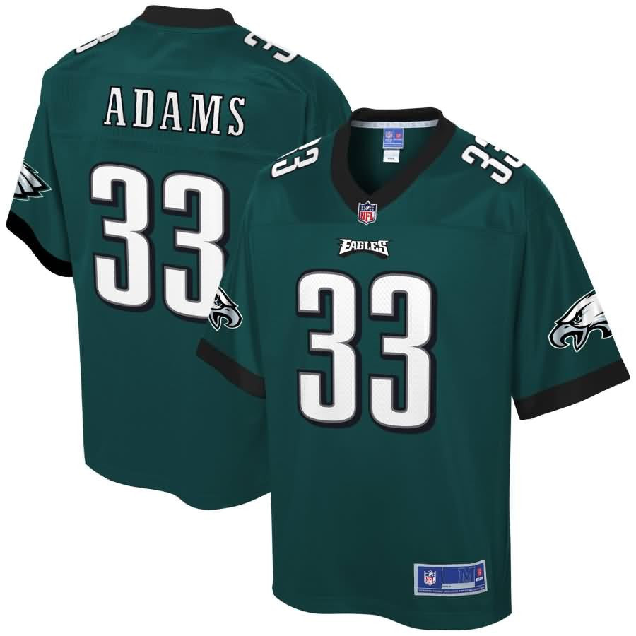 Josh Adams Philadelphia Eagles Nfl Pro Line Game Jersey Midnight Green