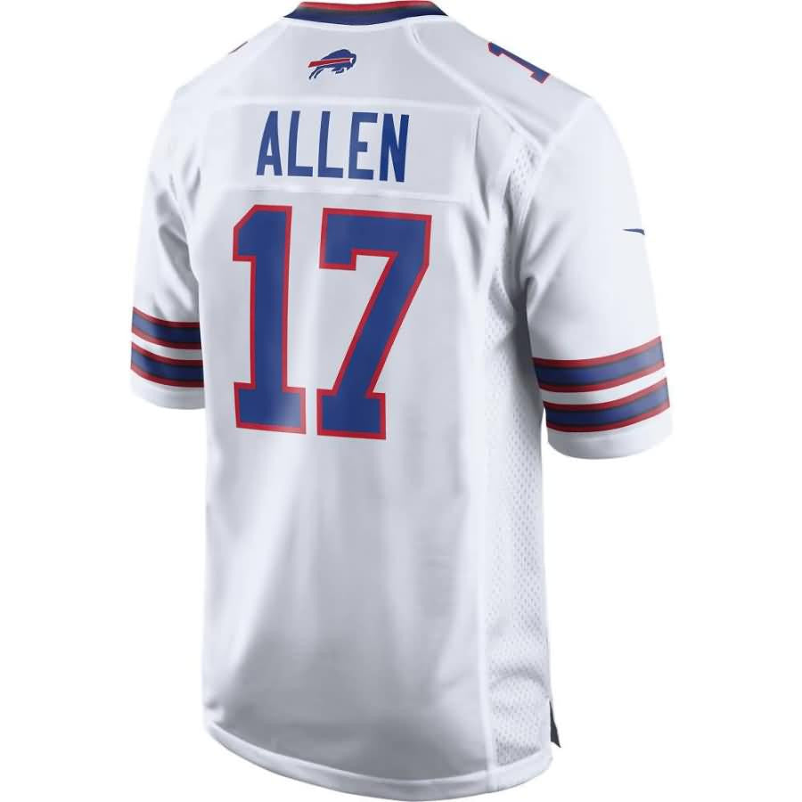 Josh Allen Buffalo Bills 2018 Nfl Draft Pick Game Jersey White