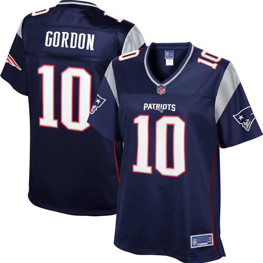 Josh Gordon New England Patriots Nfl Pro Line Womens Player Jersey Navy