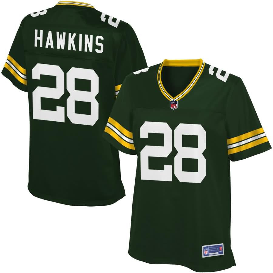 Josh Hawkins Green Bay Packers Nfl Pro Line Womens Player Jersey Green
