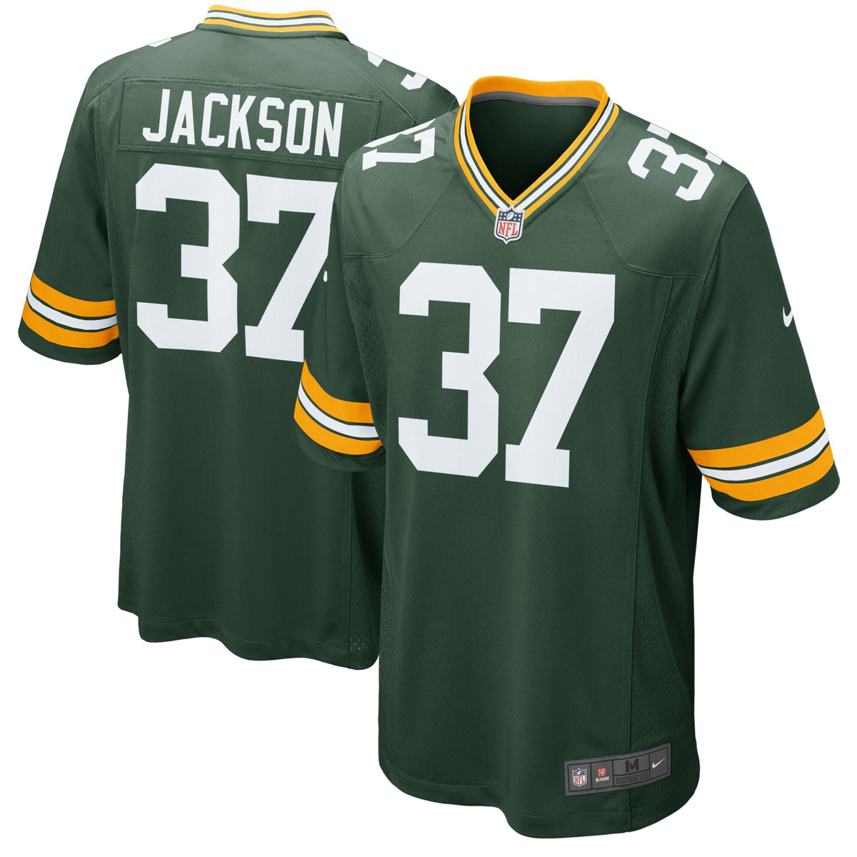 Josh Jackson Green Bay Packers Nike Game Player Jersey Green