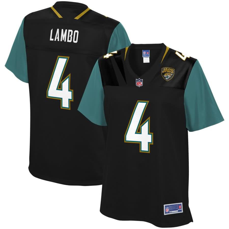 Josh Lambo Jacksonville Jaguars Nfl Pro Line Womens Team Color Player Jersey Black