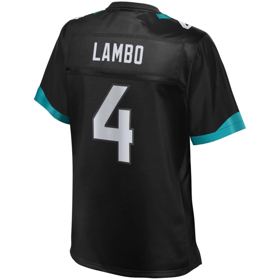 Josh Lambo Jacksonville Jaguars Nfl Pro Line Womens Team Player Jersey Black