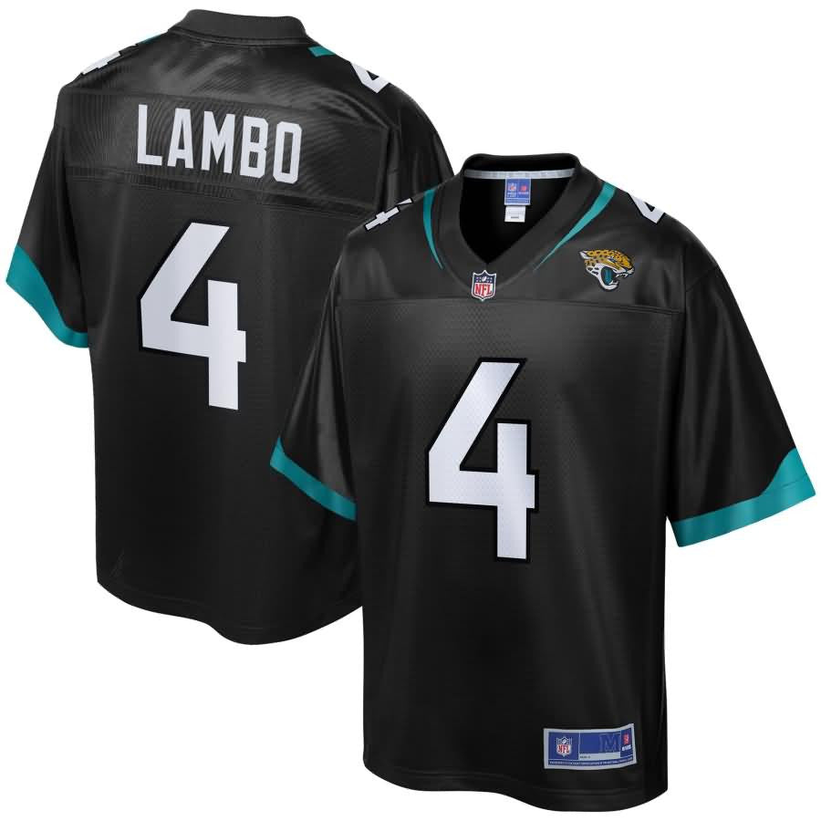 Josh Lambo Jacksonville Jaguars Nfl Pro Line Youth Team Player Jersey Black