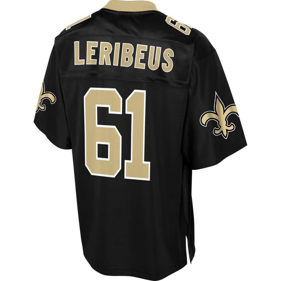 Josh Leribeus New Orleans Saints Nfl Pro Line Team Color Player Jersey Black