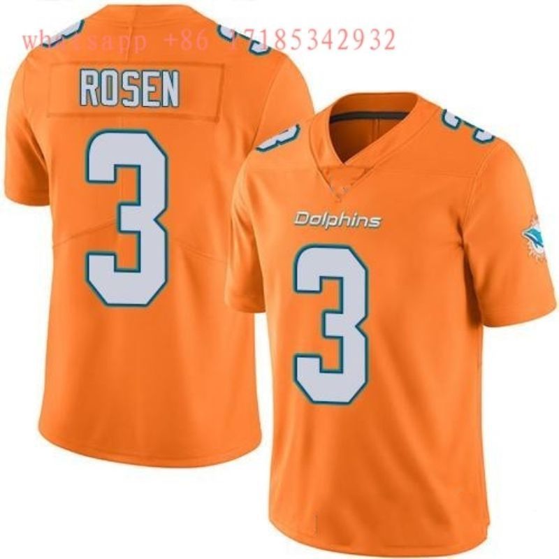 Josh Rosen 3 2020 Nfl Orange Jersey Jersey