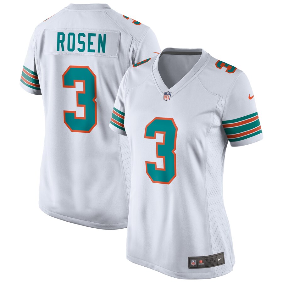 Josh Rosen Miami Dolphins Nike Womens Game Jersey White