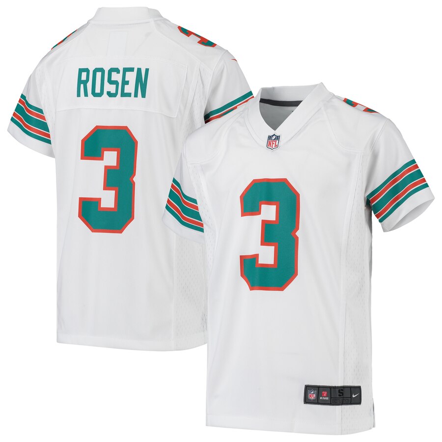 Josh Rosen Miami Dolphins Nike Youth Game Jersey White