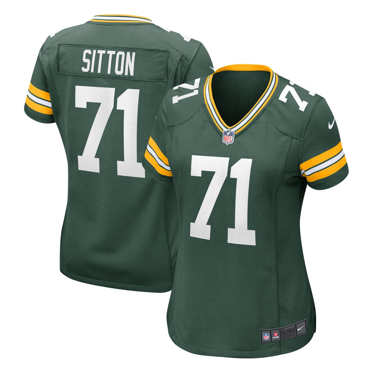 Josh Sitton Green Bay Packers Nike Womens Retired Game Jersey Green