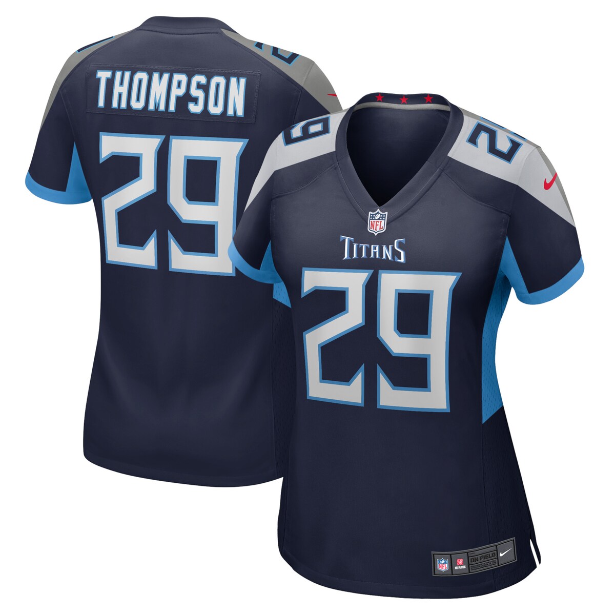 Josh Thompson Tennessee Titans Nike Womens Home Game Player Jersey Navy