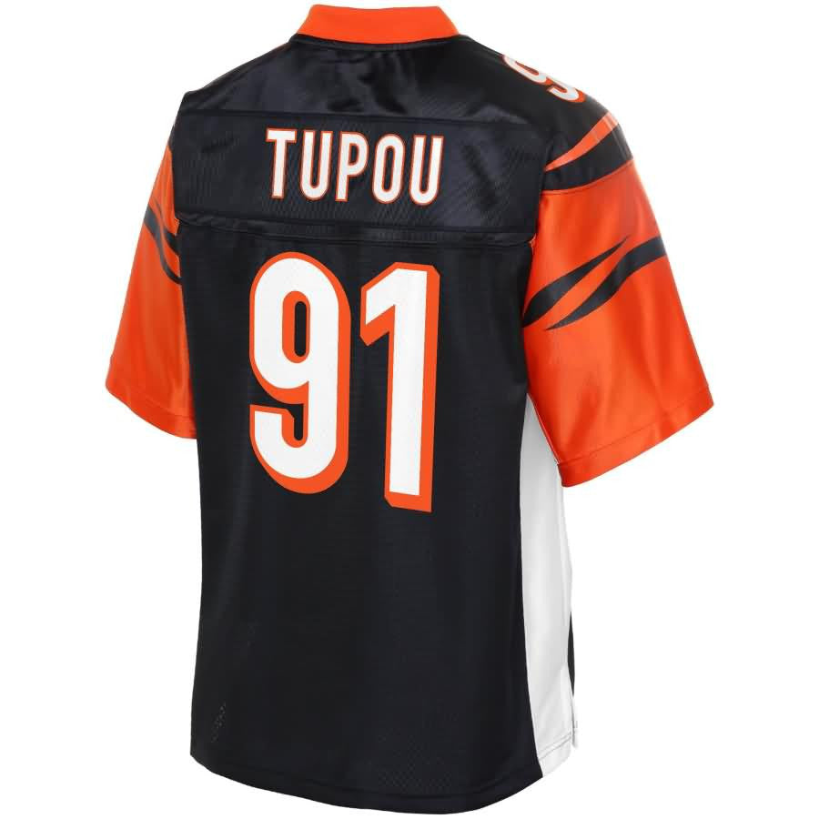 Josh Tupou Cincinnati Bengals Nfl Pro Line Player Jersey Black