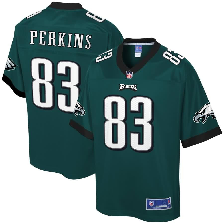 Joshua Perkins Philadelphia Eagles Nfl Pro Line Game Jersey Midnight Green