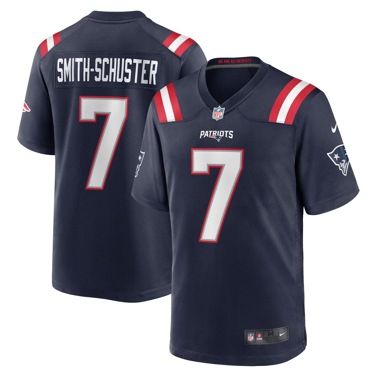Juju Smith schuster New England Patriots Nike Game Player Jersey Navy
