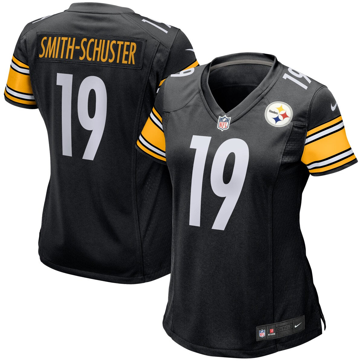 Juju Smith schuster Pittsburgh Steelers Nike Womens Game Player Jersey Black