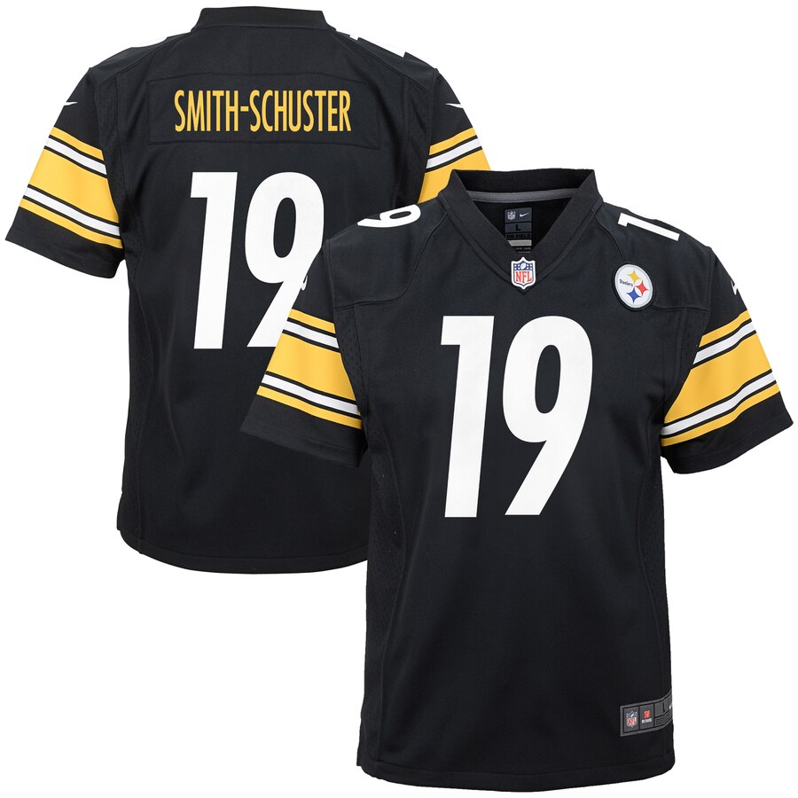 Juju Smith schuster Pittsburgh Steelers Nike Youth Game Jersey Black