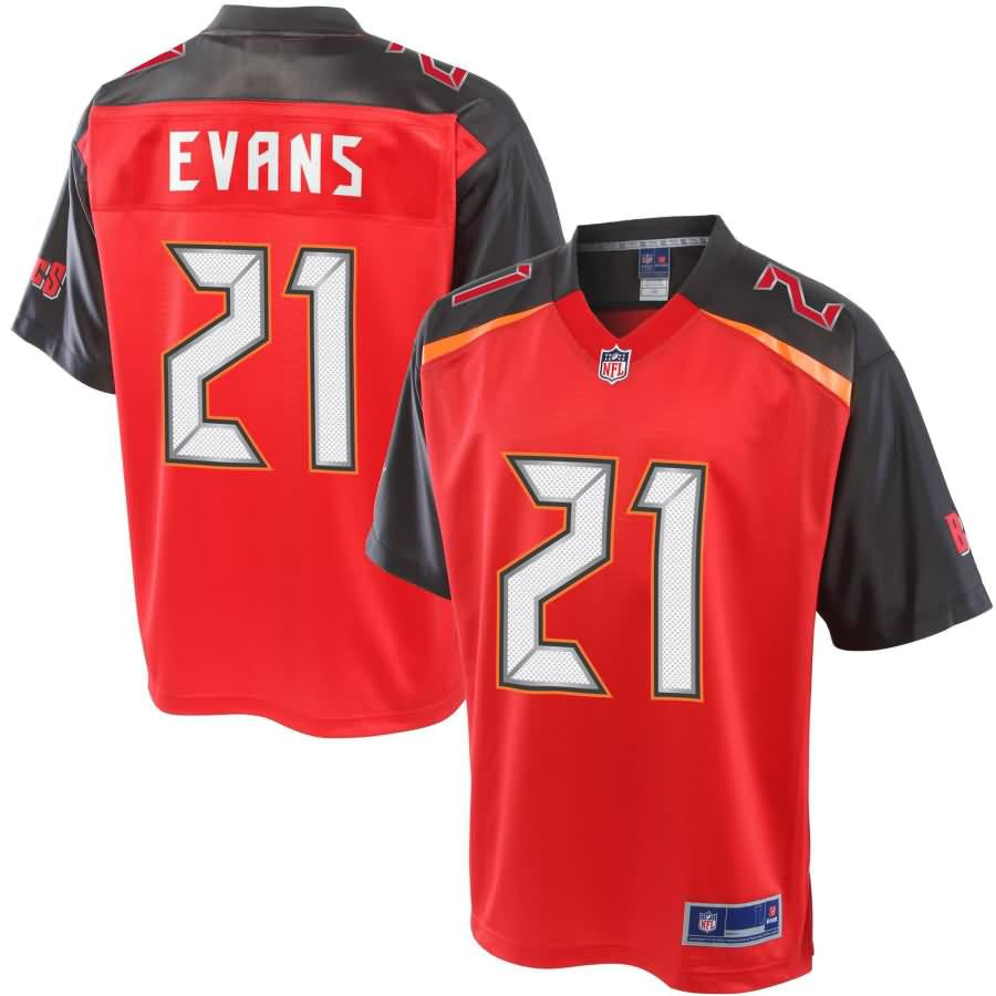 Justin Evans Tampa Bay Buccaneers Nfl Pro Line Player Jersey Red