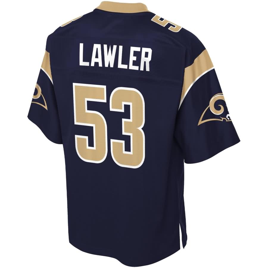 Justin Lawler Los Angeles Rams Nfl Pro Line Player Jersey Navy