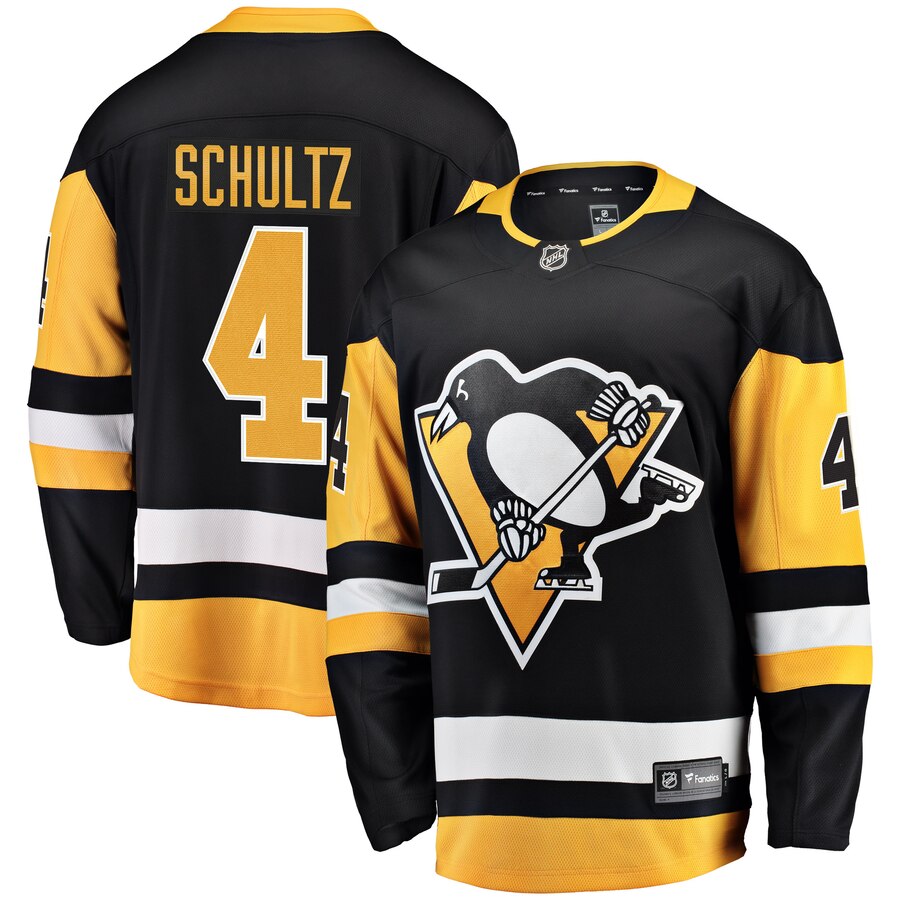Justin Schultz Pittsburgh Penguins Fanatics Branded Youth Breakaway Player Jersey Black