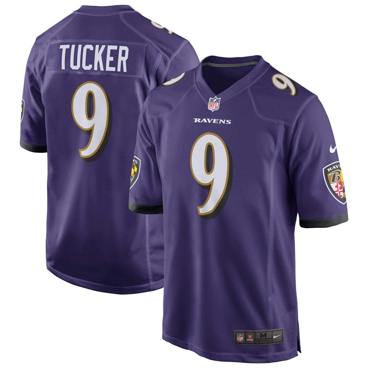 Justin Tucker Baltimore Ravens Nike Game Jersey Purple