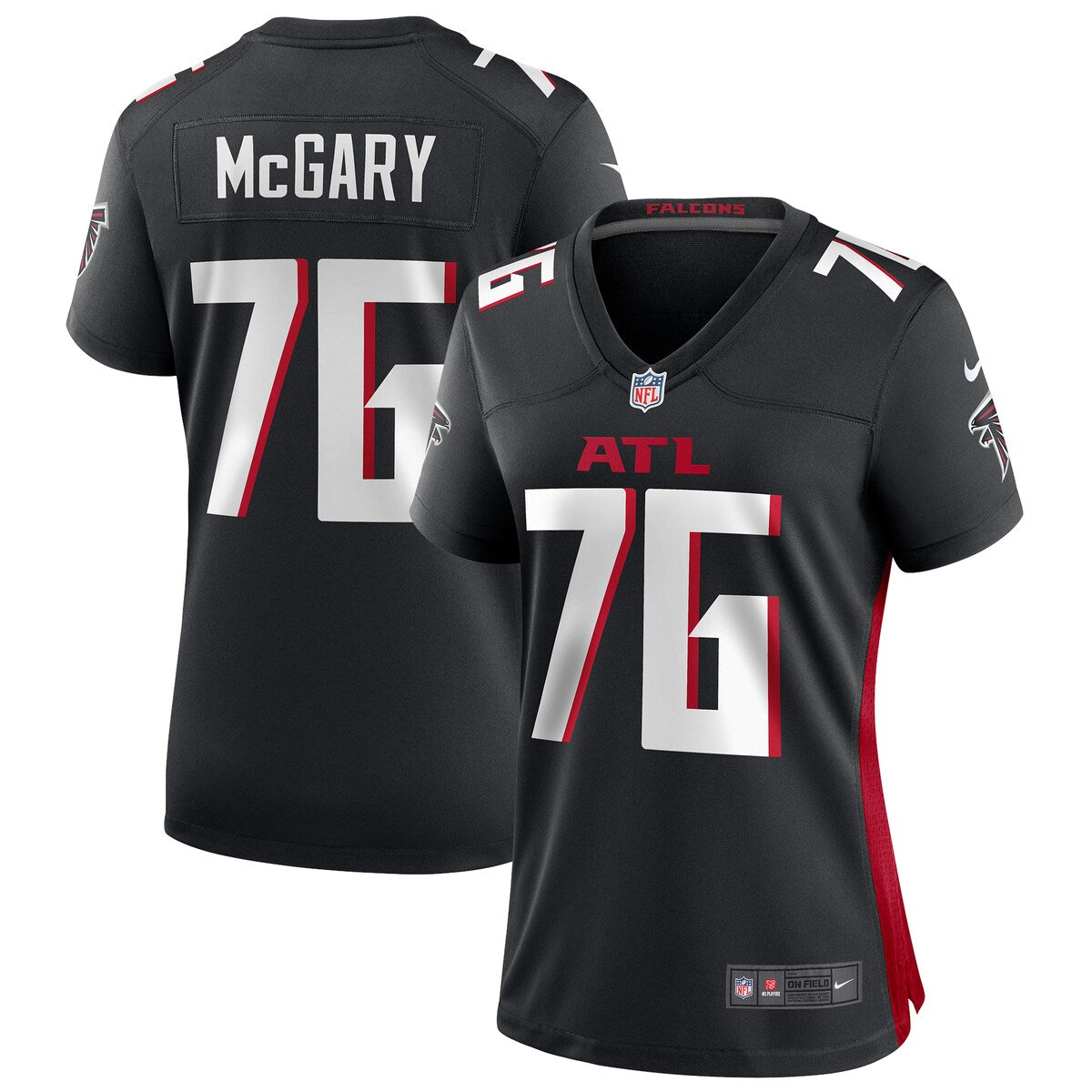 Kaleb Mcgary Atlanta Falcons Nike Womens Game Jersey Black