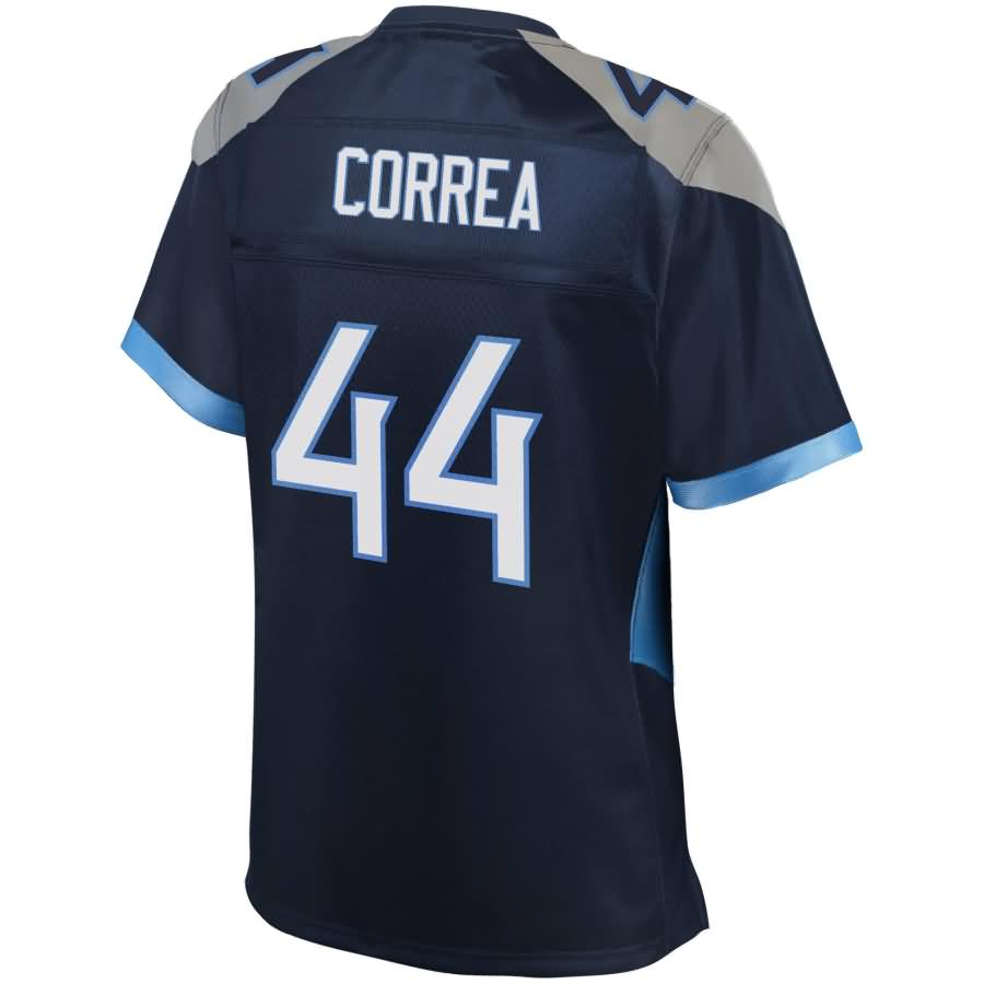 Kamalei Correa Tennessee Titans Nfl Pro Line Womens Player Jersey Navy