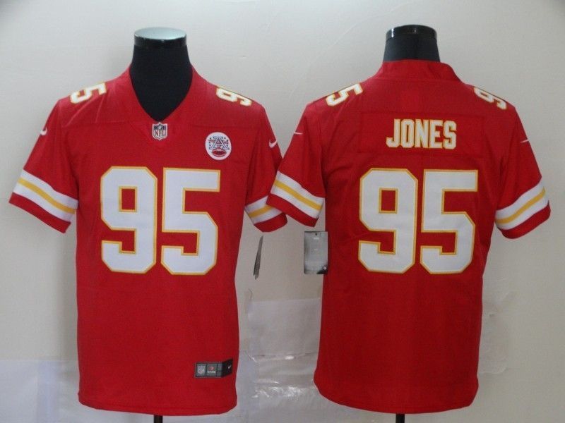 Kansas City Chiefs Chris Jones 95 2020 Nfl Red Jersey Jersey