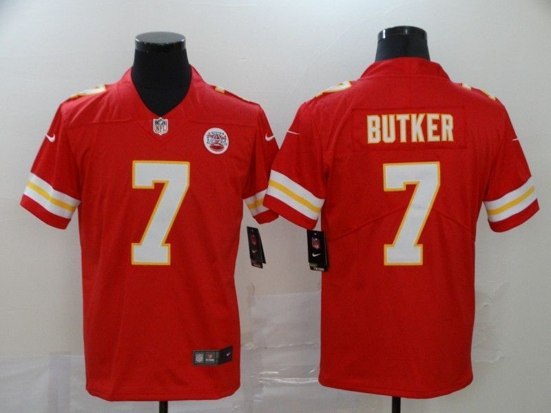 Kansas City Chiefs Harrison Butker 7 Nfl Red Jersey Jersey